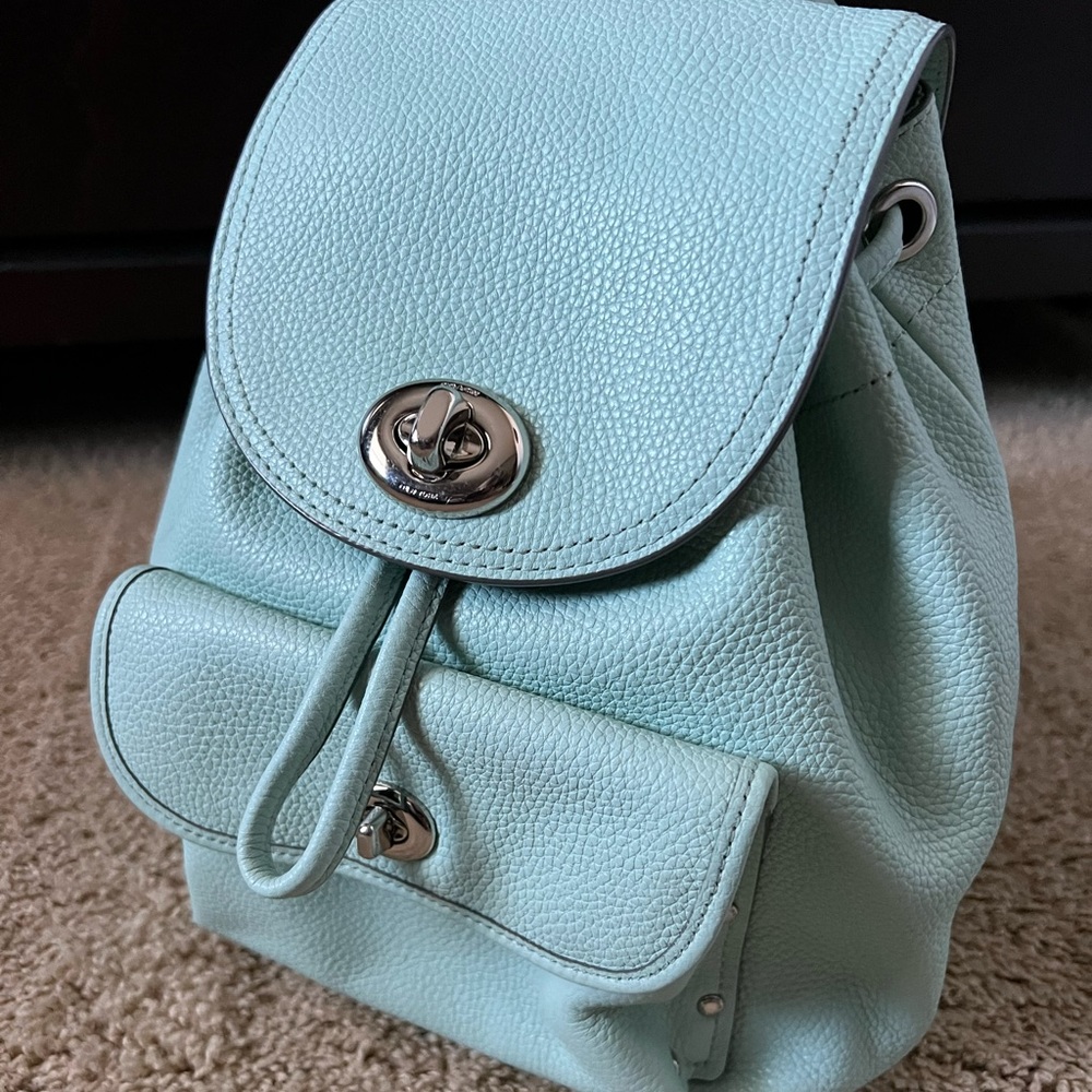 Mini Turnlock Rucksack Backpack